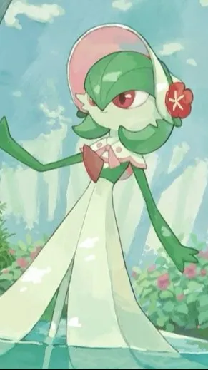 ai character: Gardevoir background