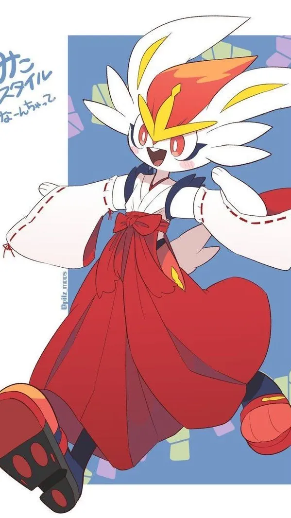 ai character: Cinderace background