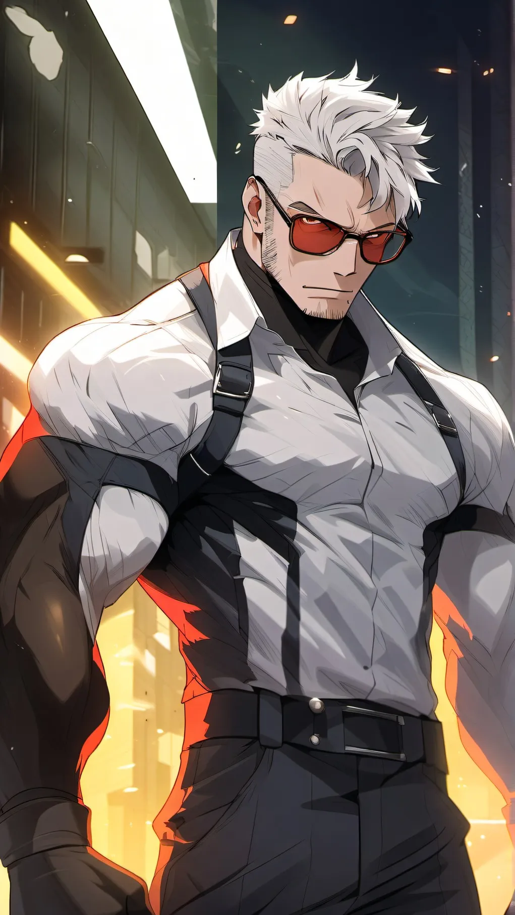 ai character: hank vs tricky background