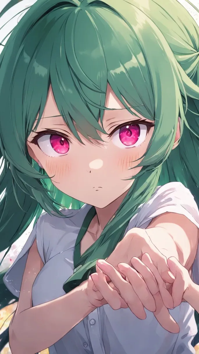 ai character: Willow Bushmellow background