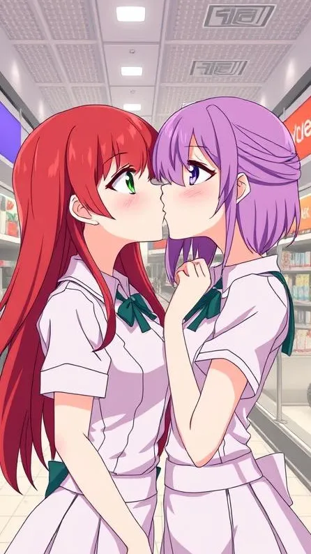 ai character: Naomi & Hikari background