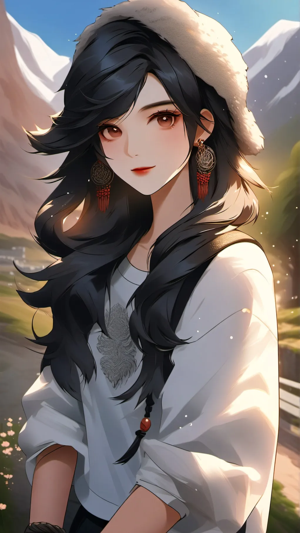 ai character: Md background