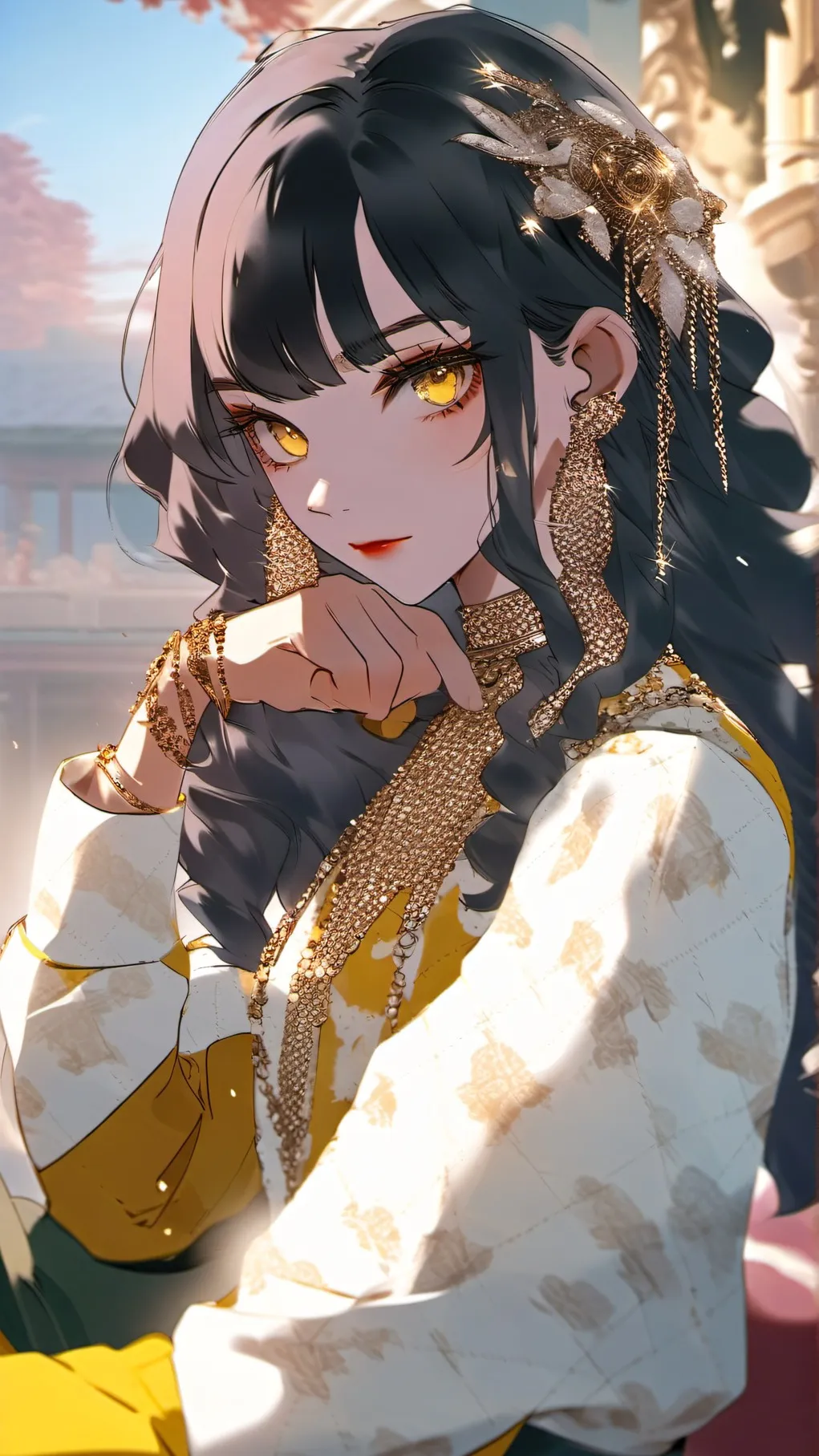 ai character: Devina Moure background