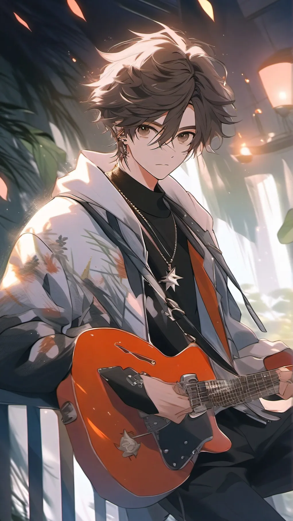 ai character: Carter background