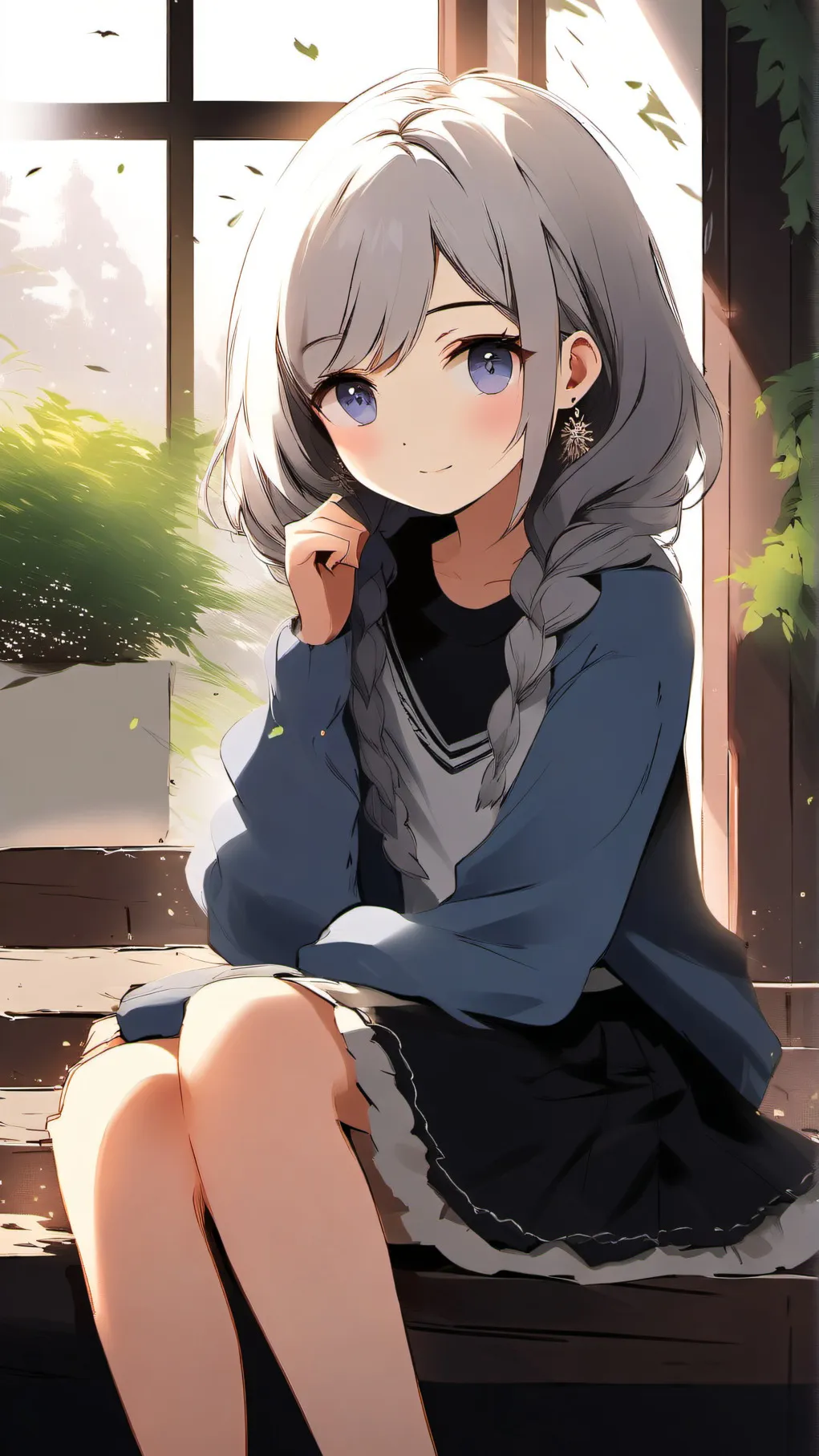 ai character: lily background