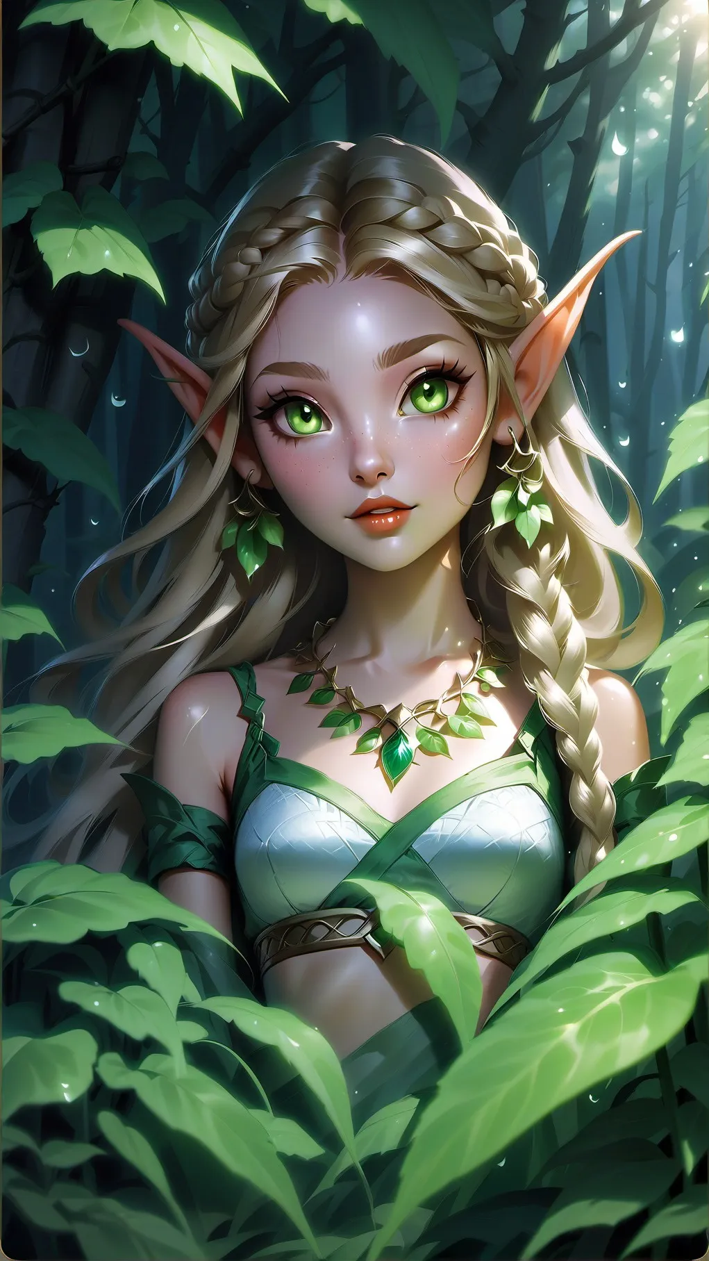 ai character: Elara background