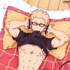 chat with ai character: tsukishima