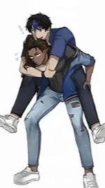 ai character: ein x pierce background