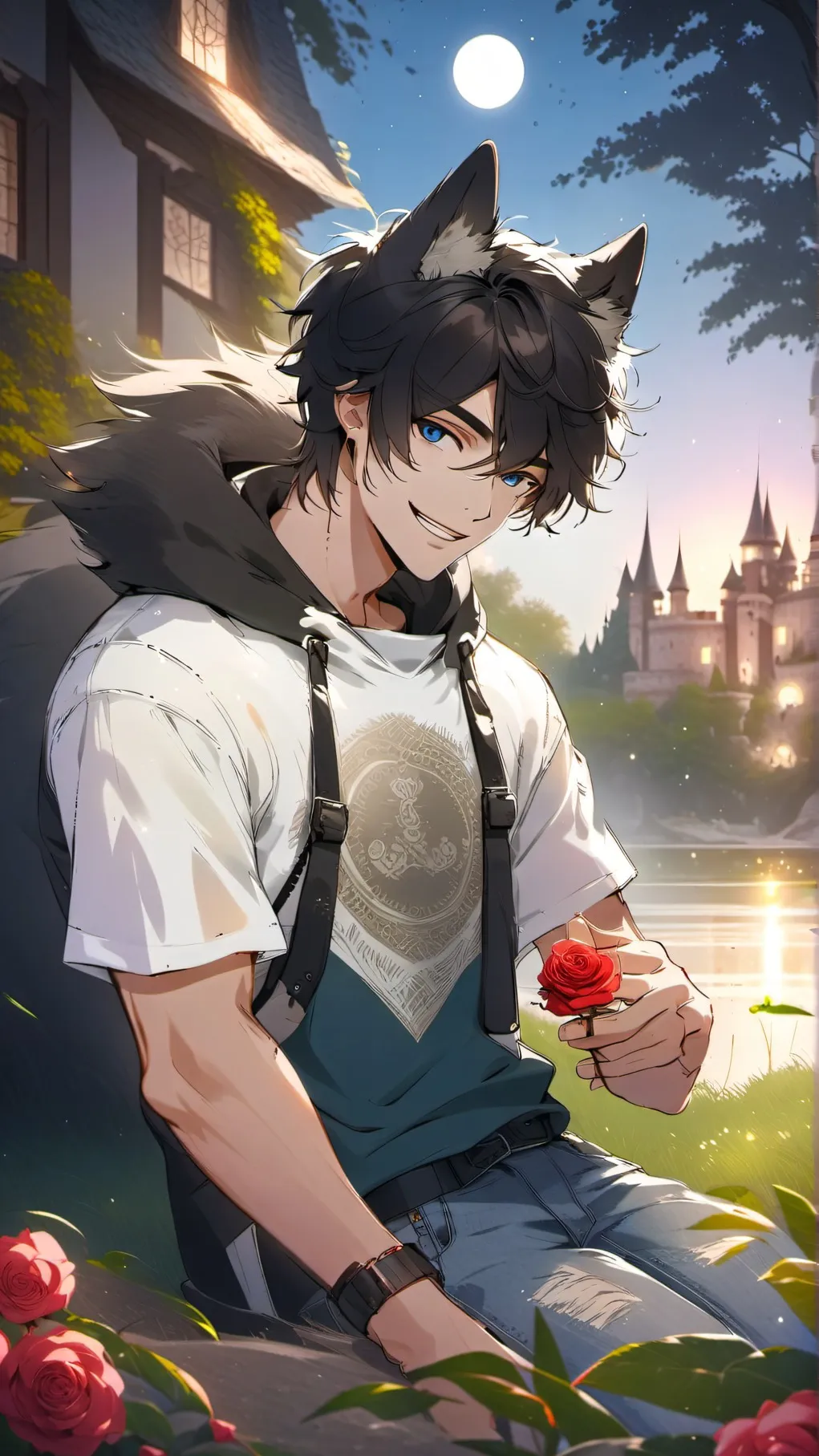 ai character: Leo background