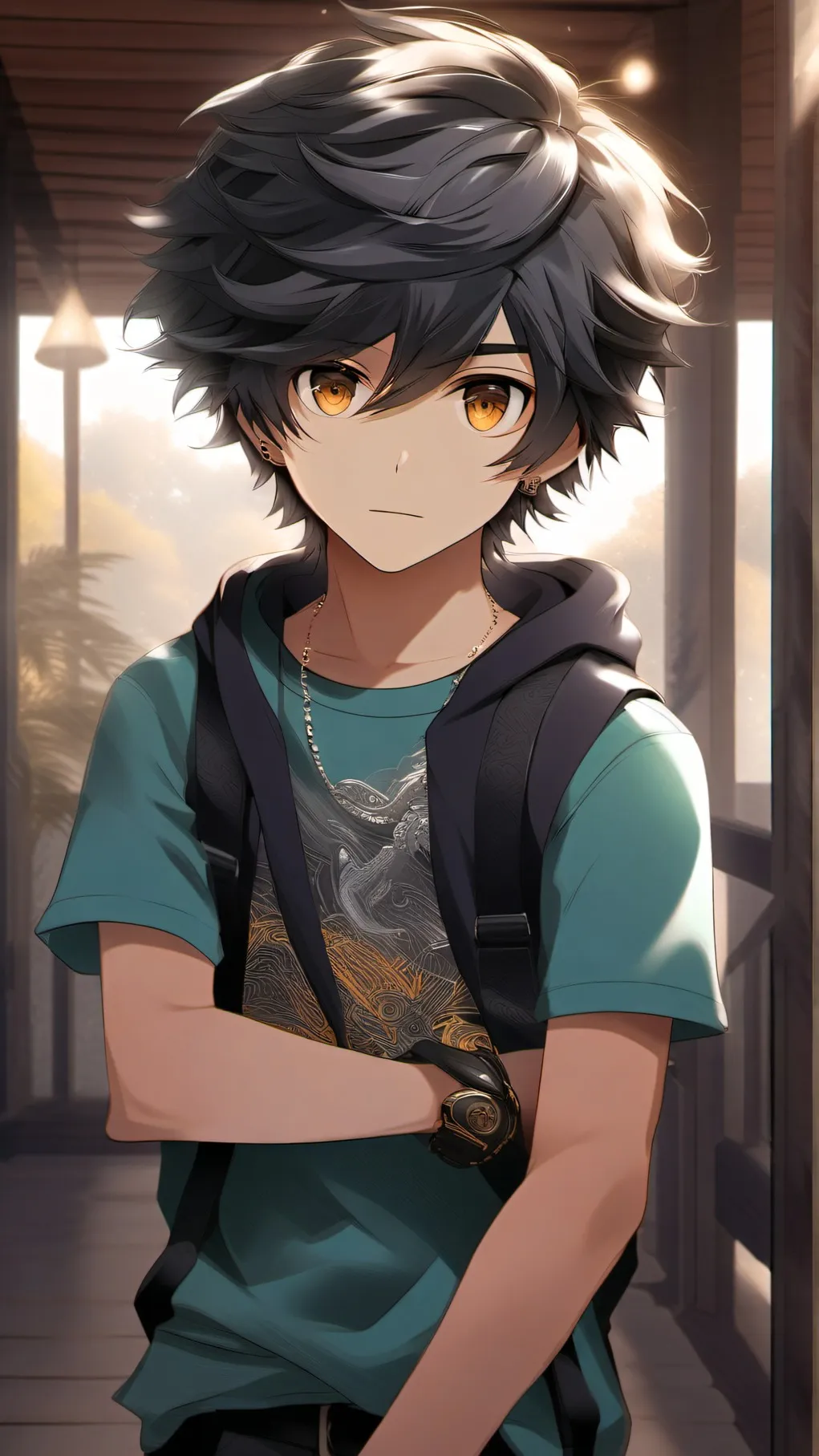 ai character: thiago background