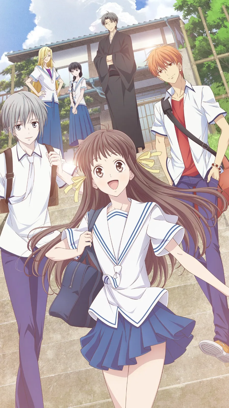 ai character: Fruits Basket background