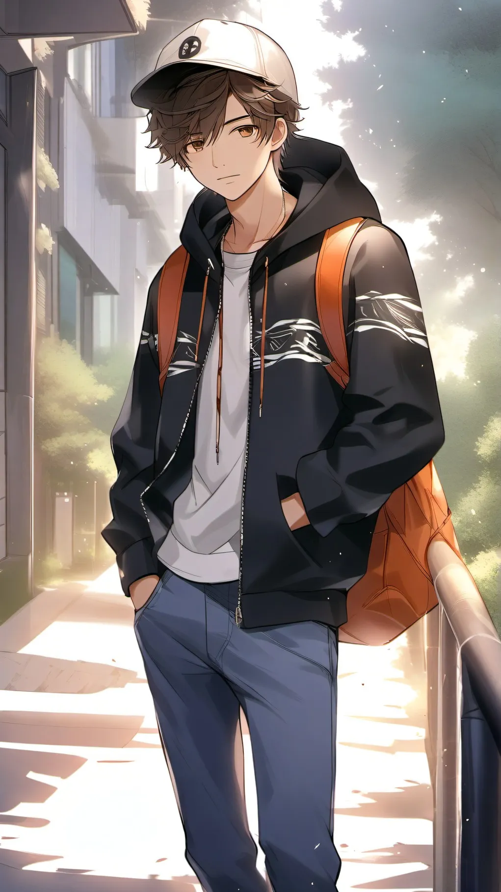 ai character: Hunter background