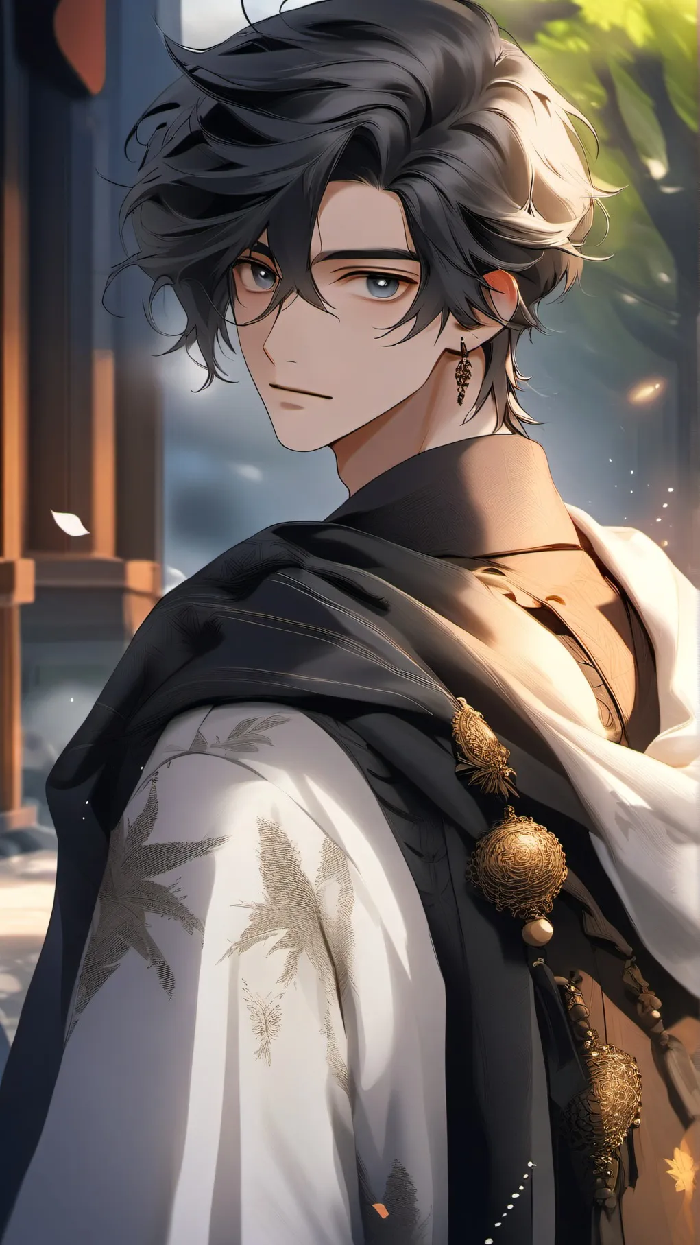 ai character: Liam  background