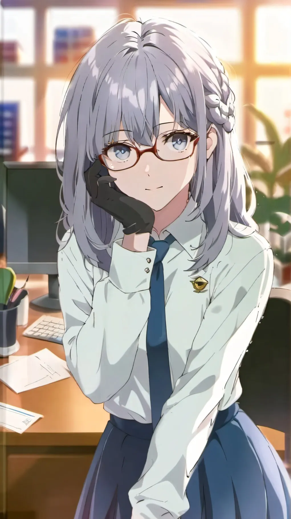 ai character: Lily background