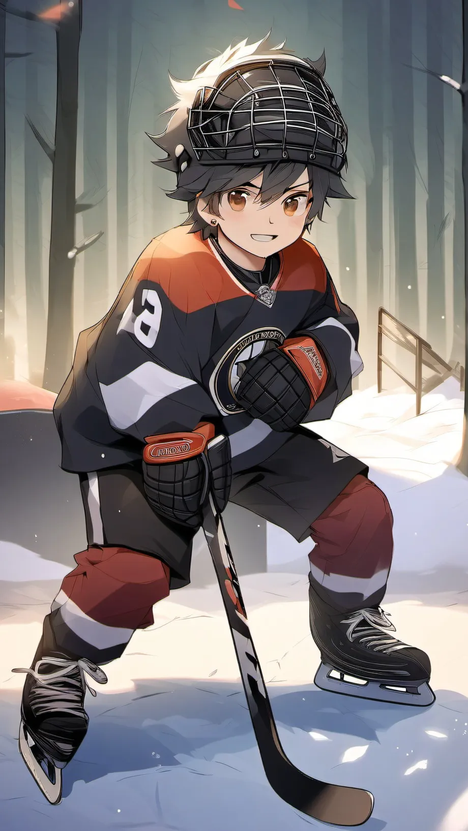 ai character: chase background