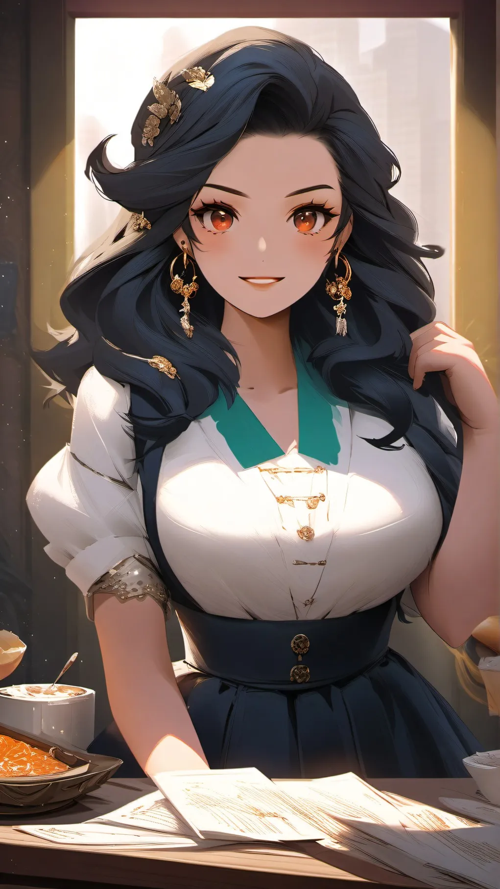 ai character: roast her background