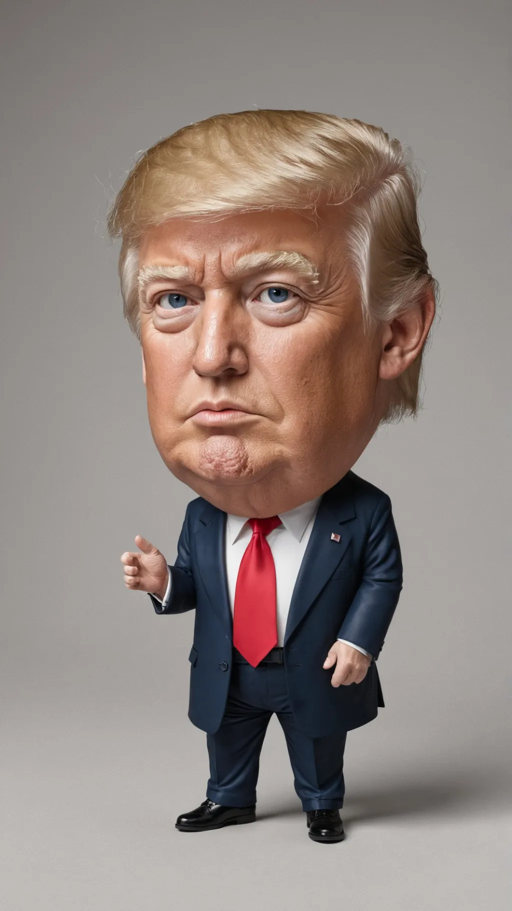 ai character: tronald du background