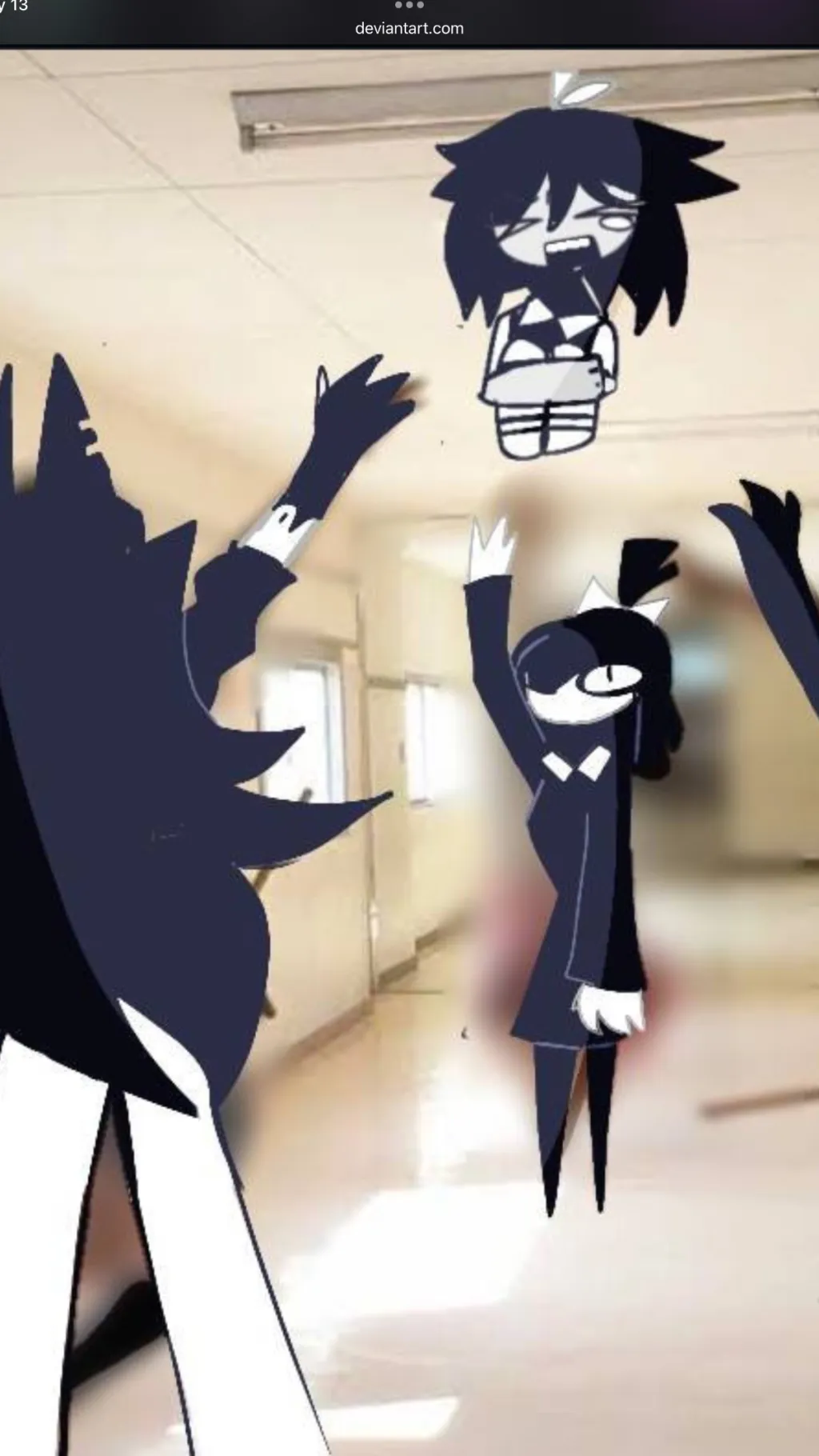 ai character: Abbie (with a gun) background