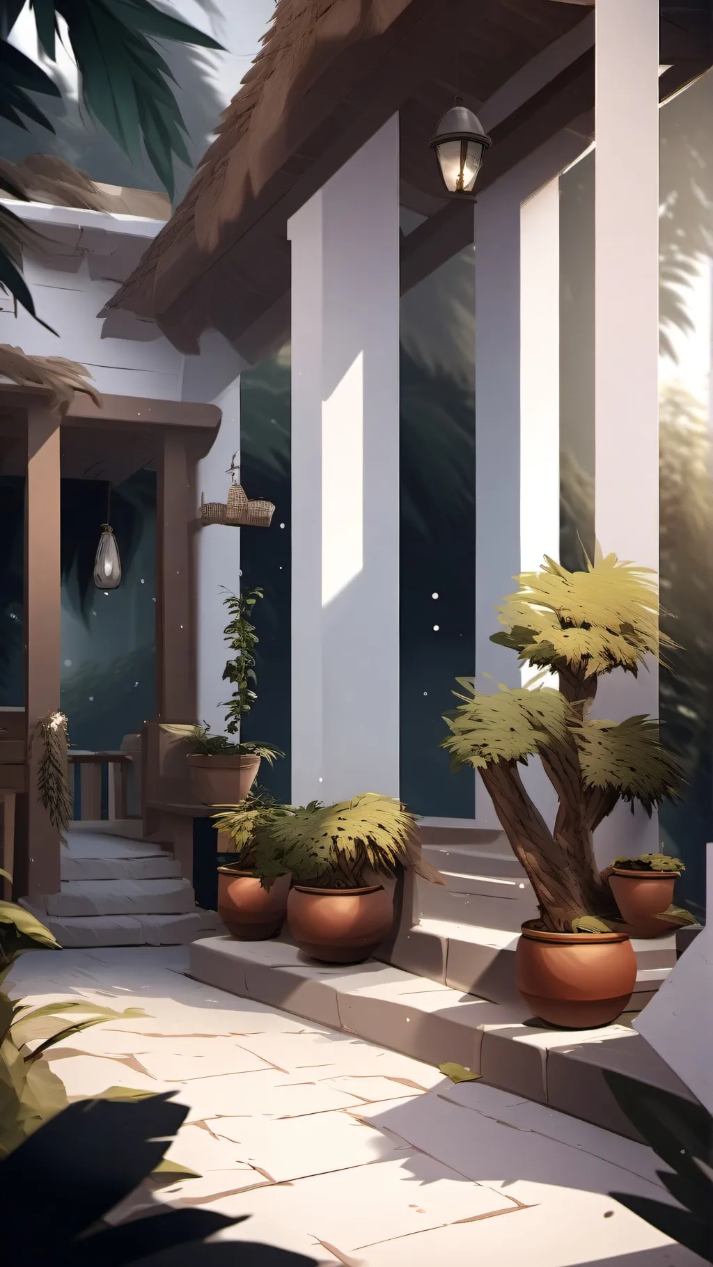 ai character: FPE happy virus background