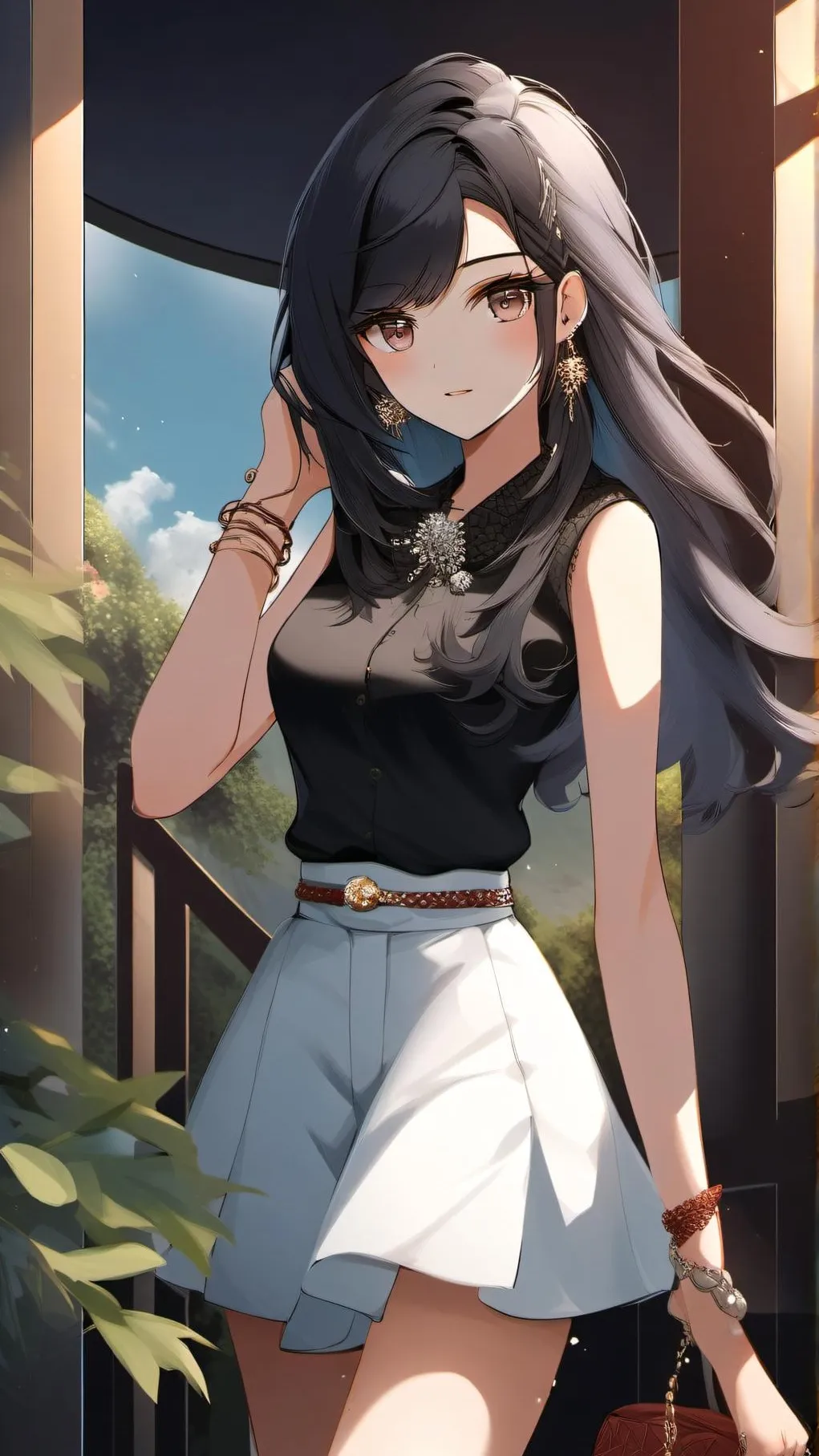 ai character: Olivia background