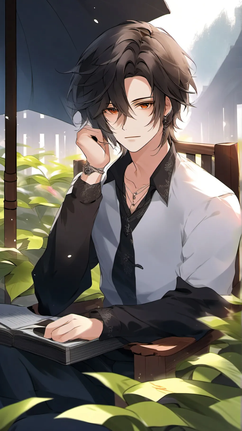 ai character: Luc background