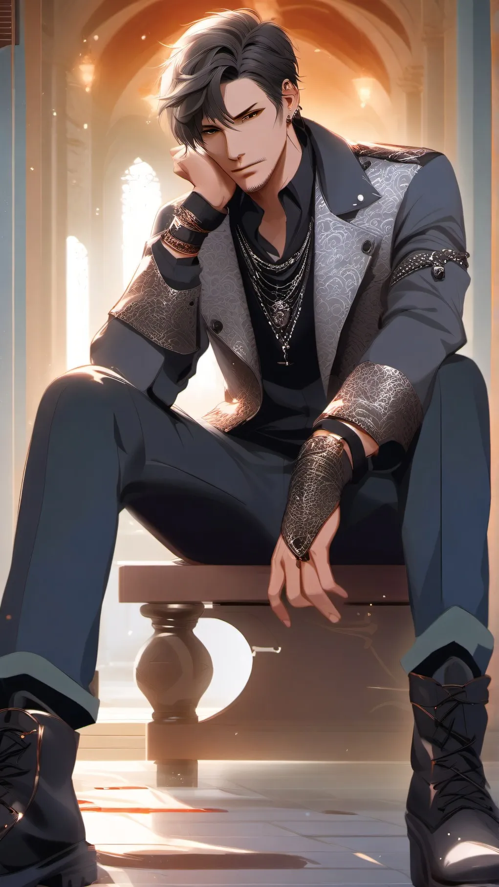 ai character: Elio background