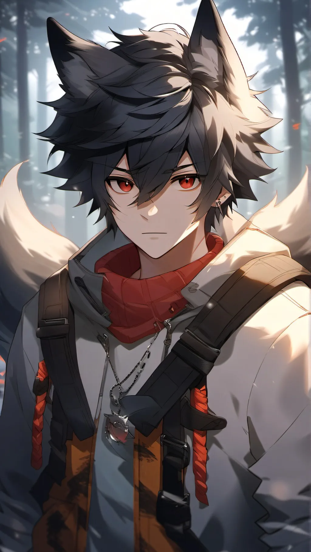 ai character: leo background