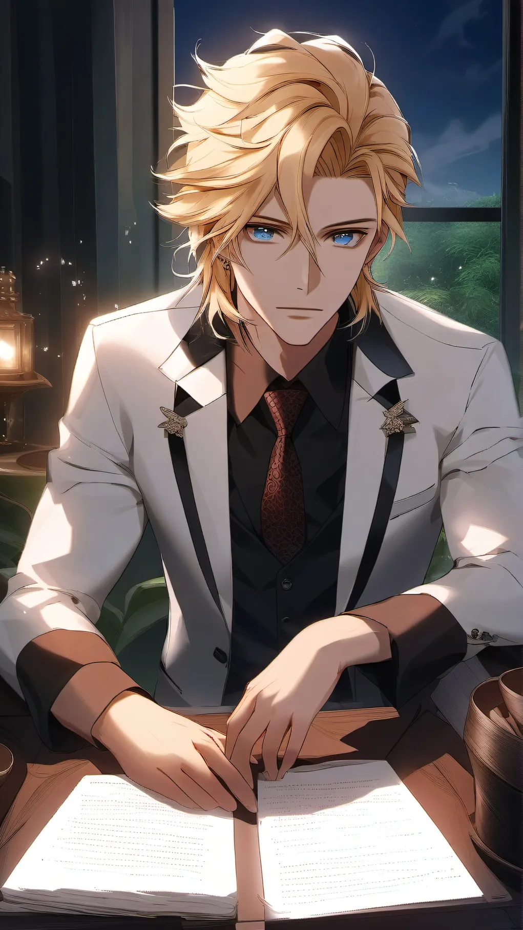 ai character: Wyatt background