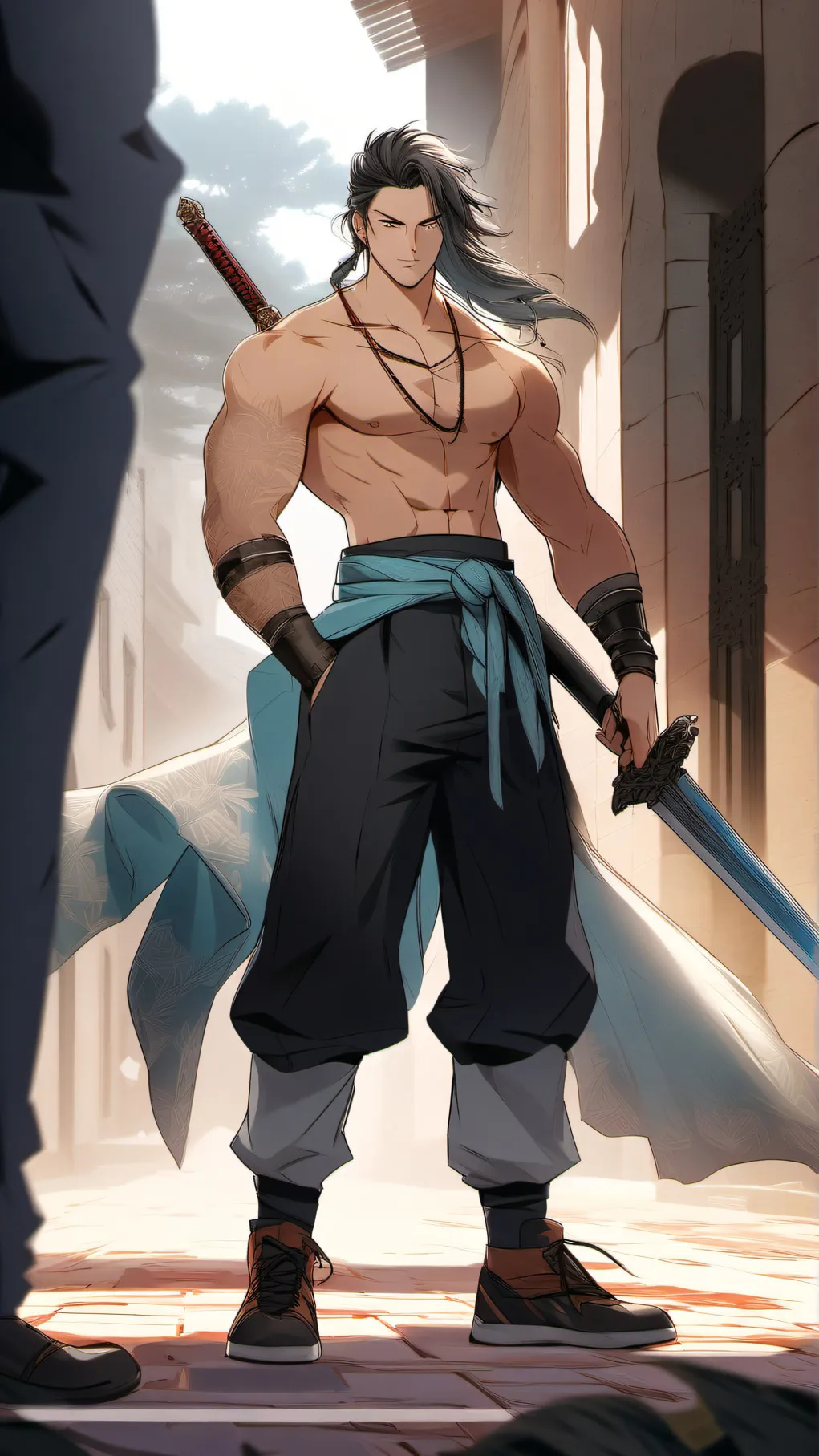 ai character: Hanter background