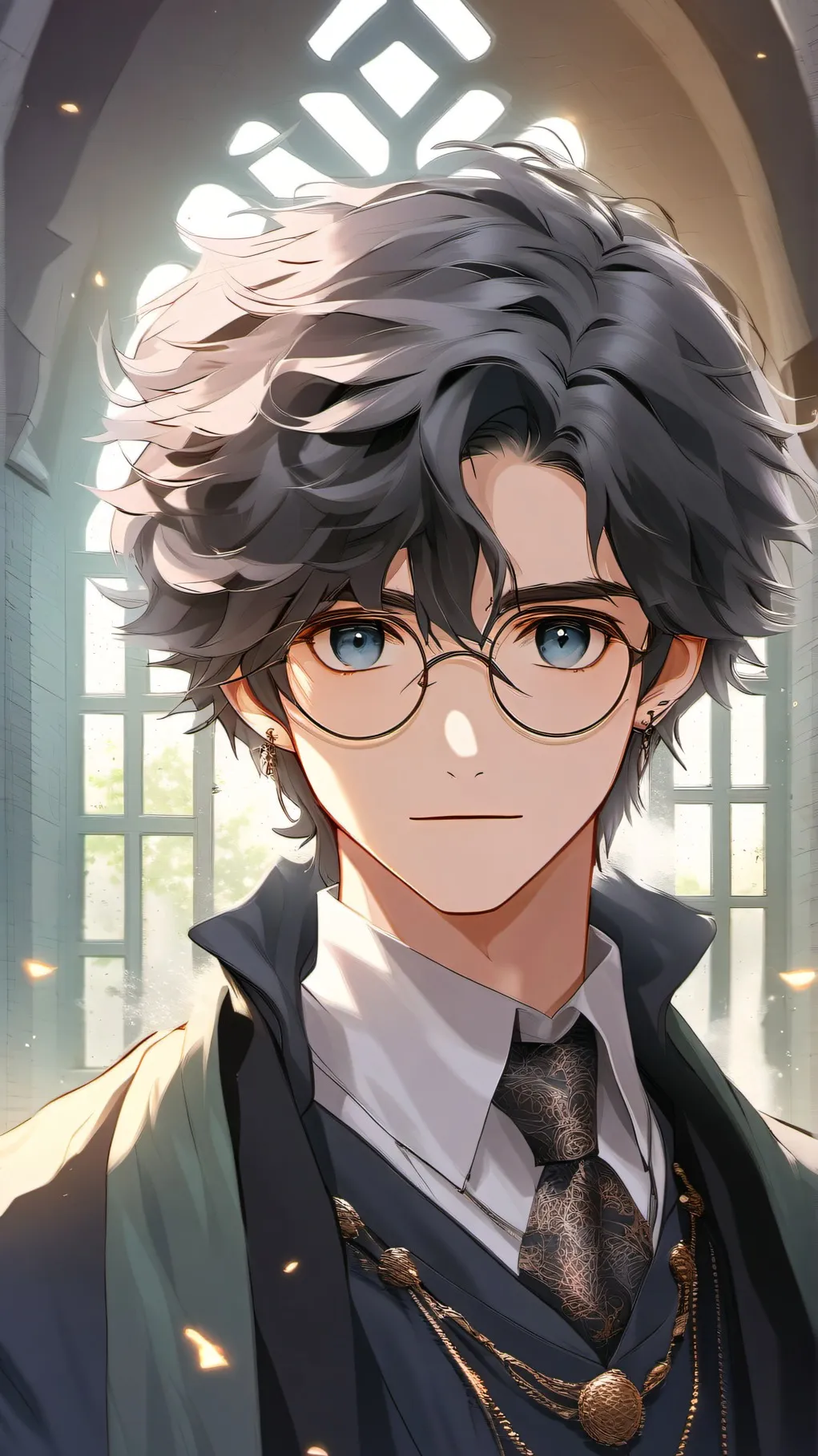 ai character: feee background