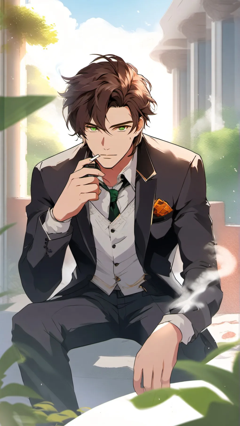 ai character: Liam background