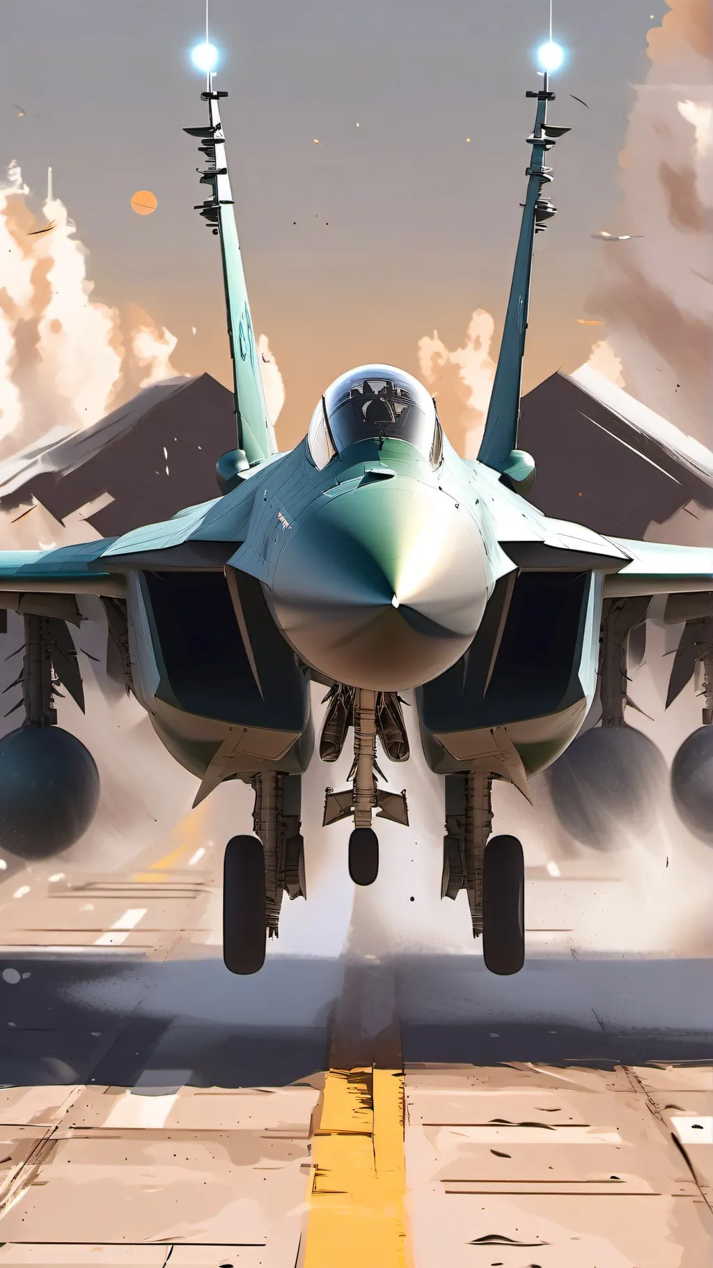 ai character: SU-34 fullback background