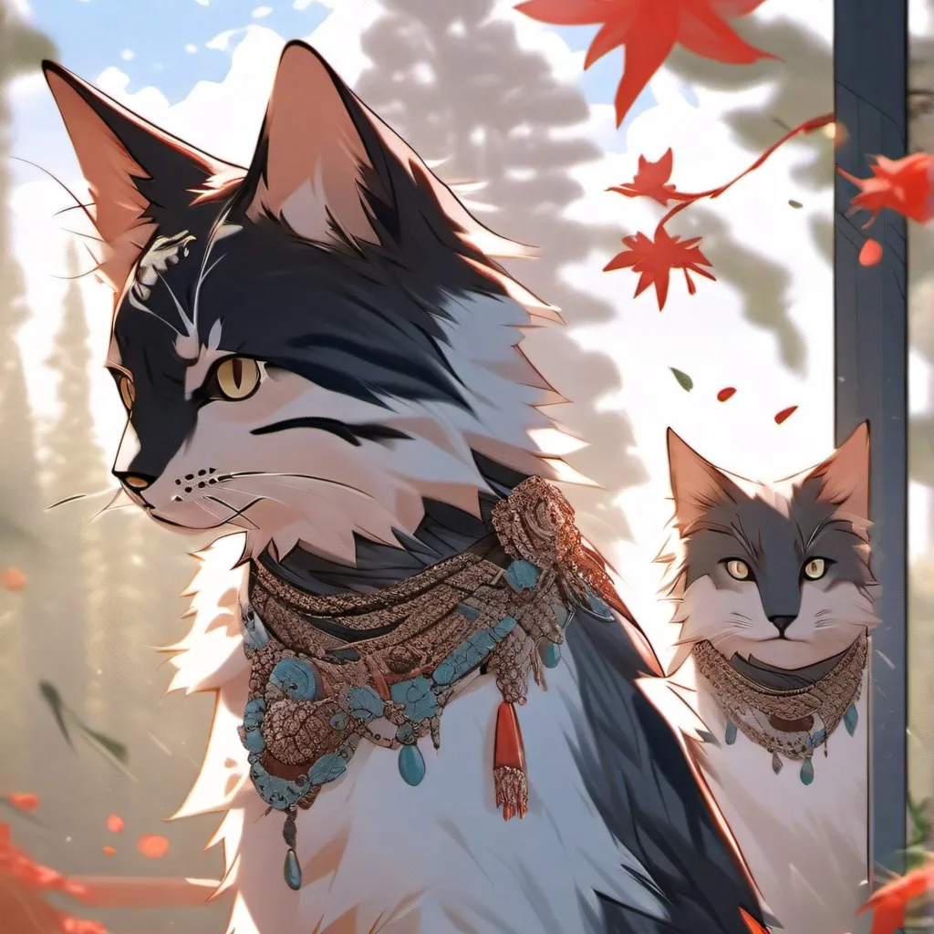 chat with ai character: cat