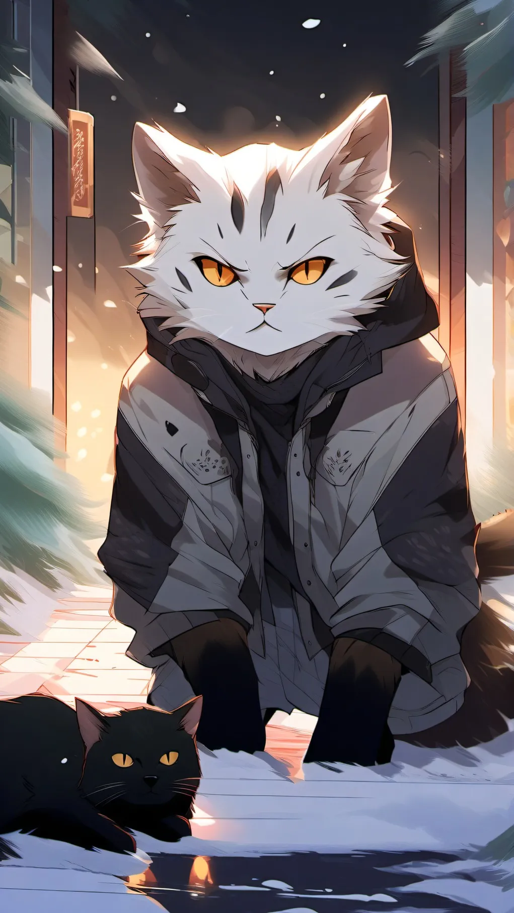 ai character: sprunki vs karen background