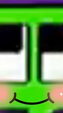 ai character: bouncing sqares background