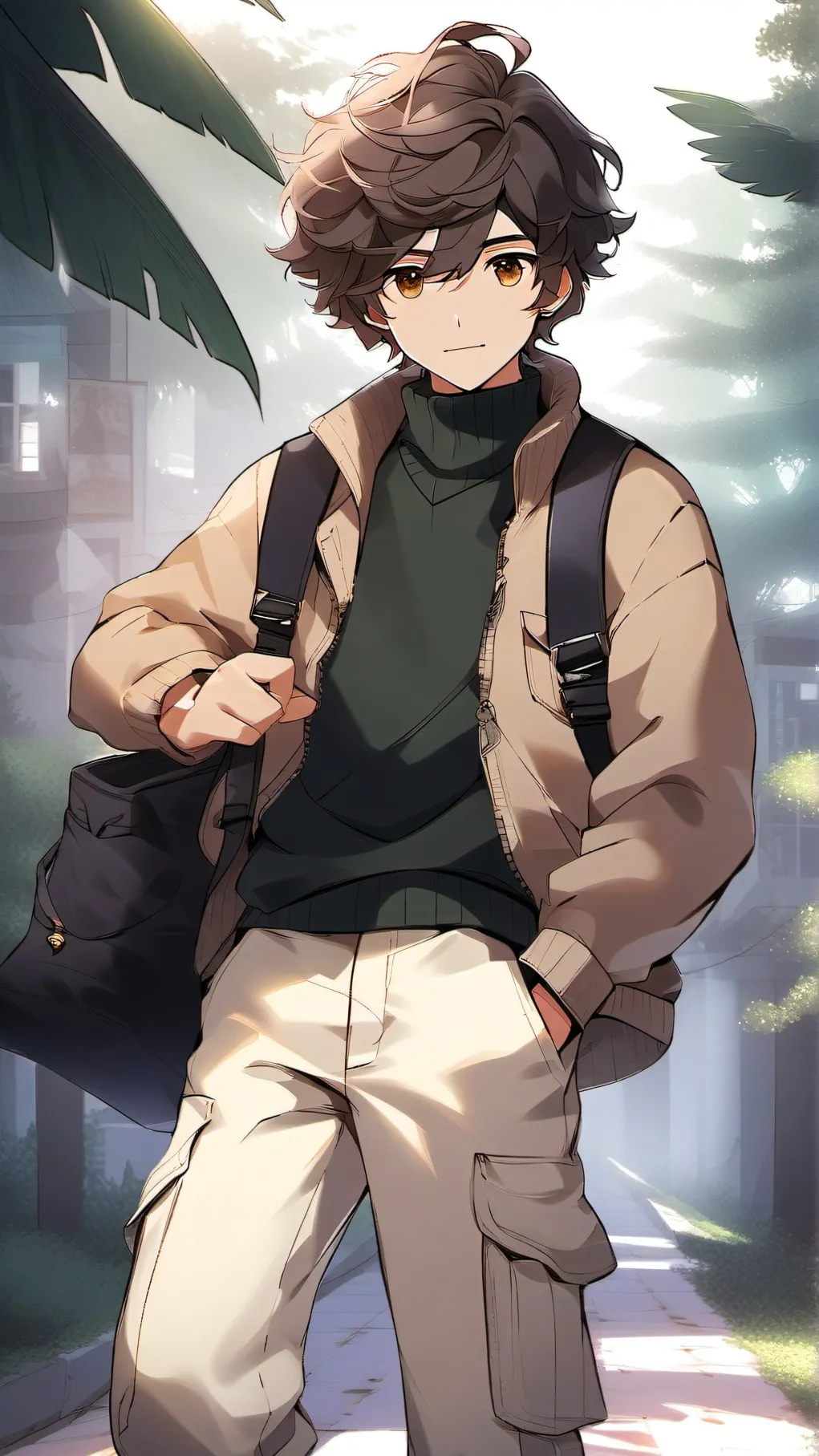 ai character: carson background