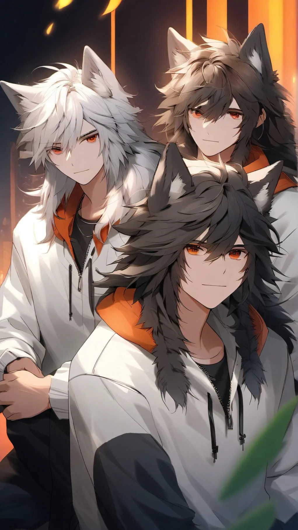 ai character: 3 ww & 1 h background