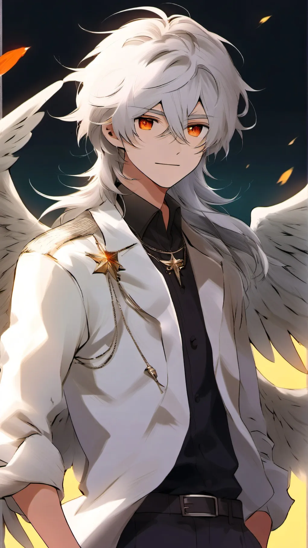 ai character: Kjell Naess - BL background