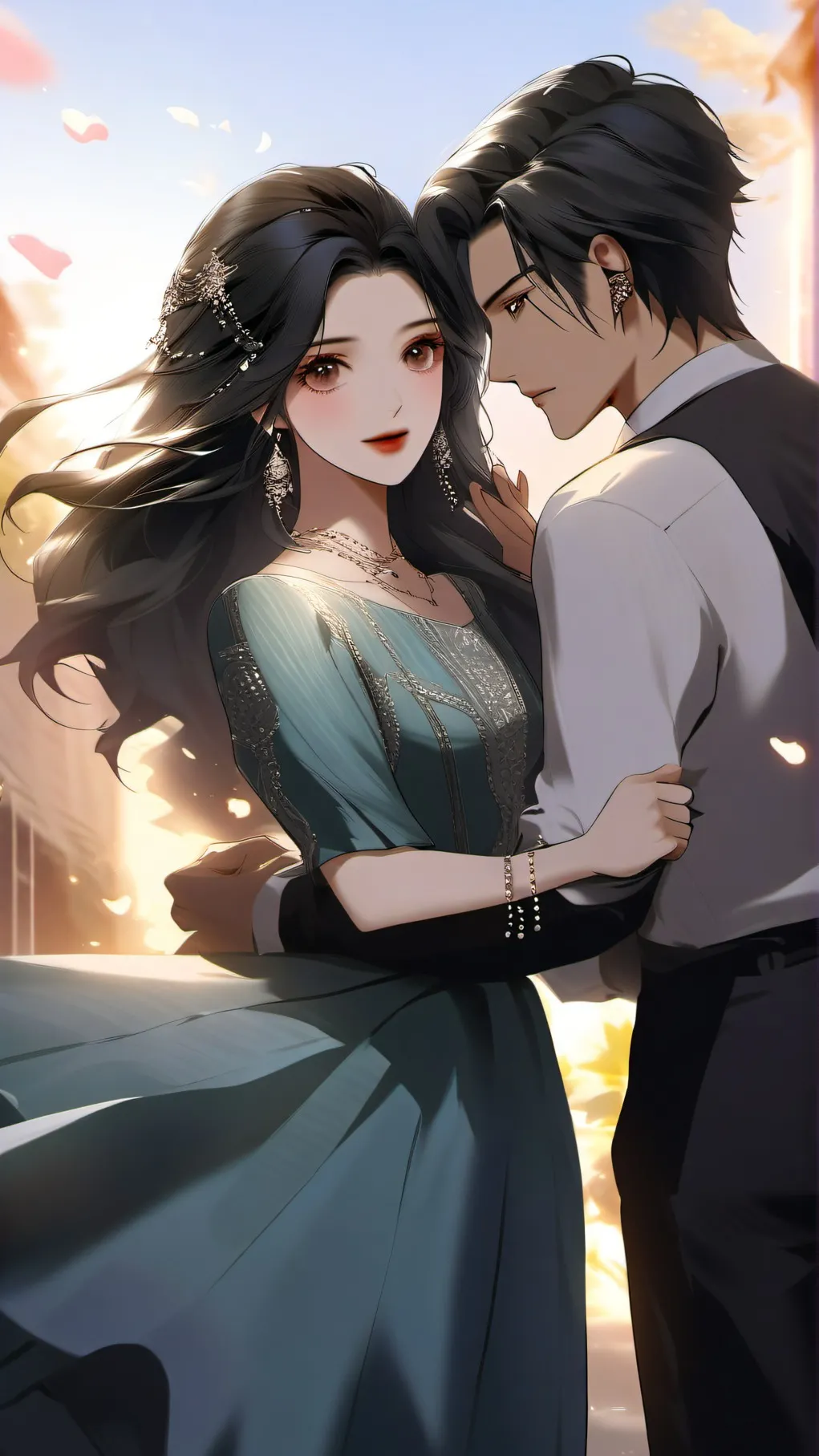 ai character: lily and jack background