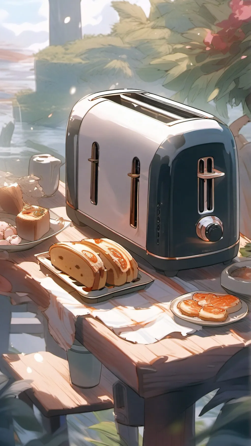 ai character: Object background