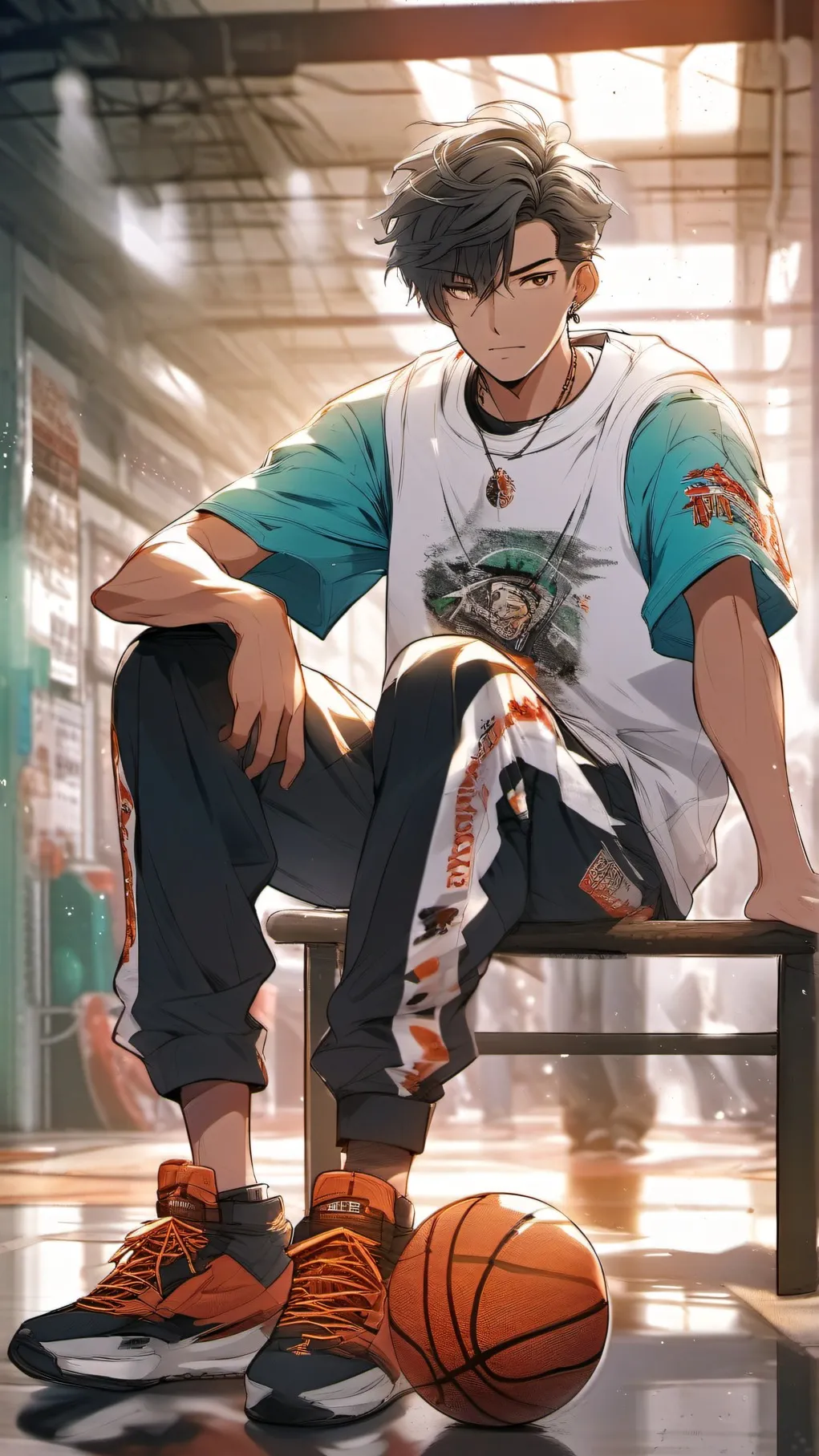 ai character: Kayden background