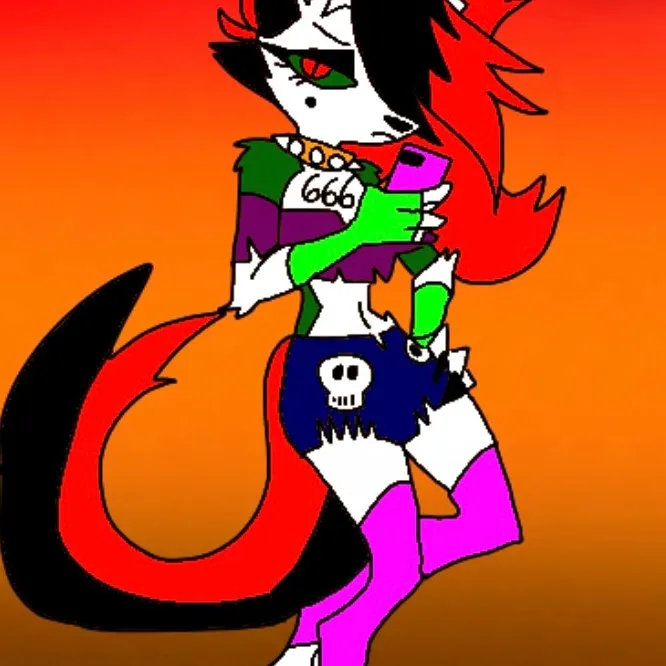 chat with ai character: Runaki Hellhound