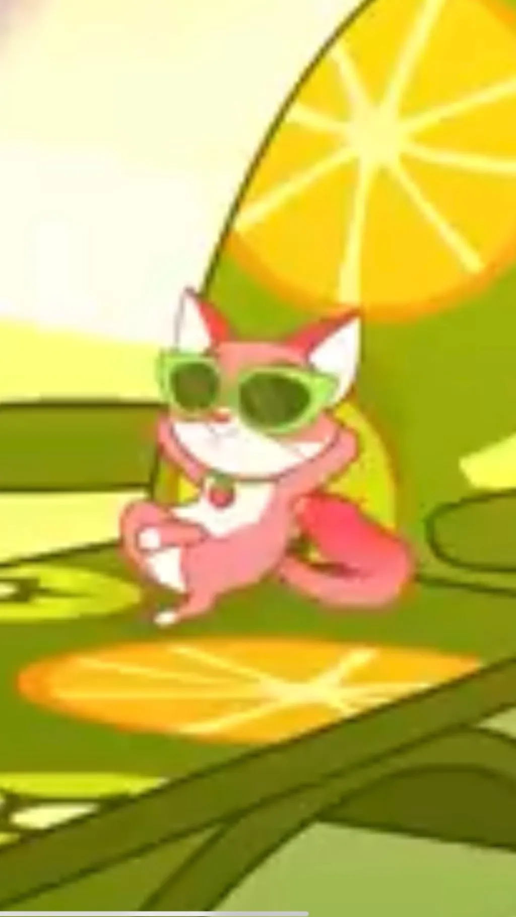 ai character: Custard (Summer) background