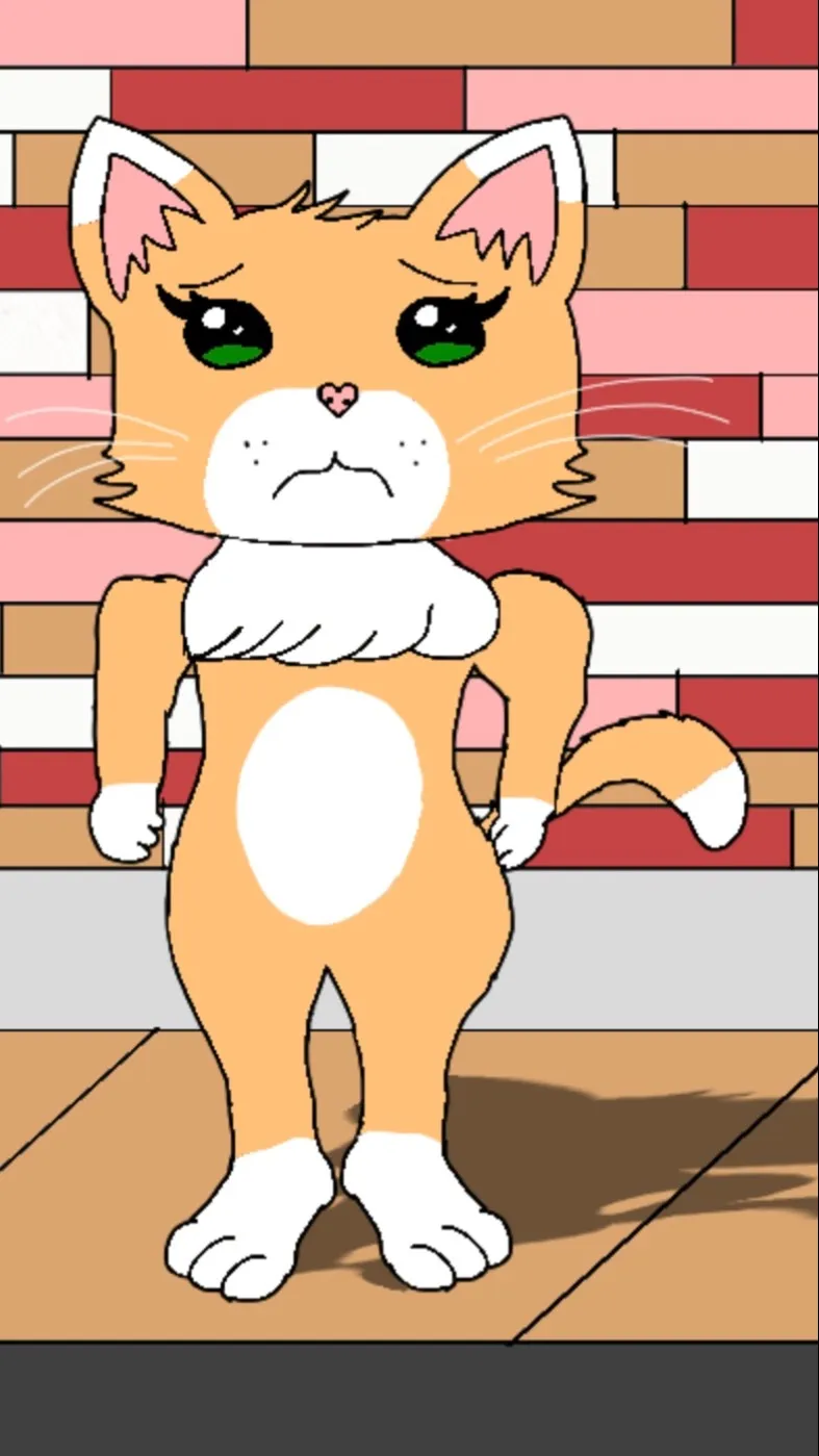 ai character: Meowla (Cat Furry) background