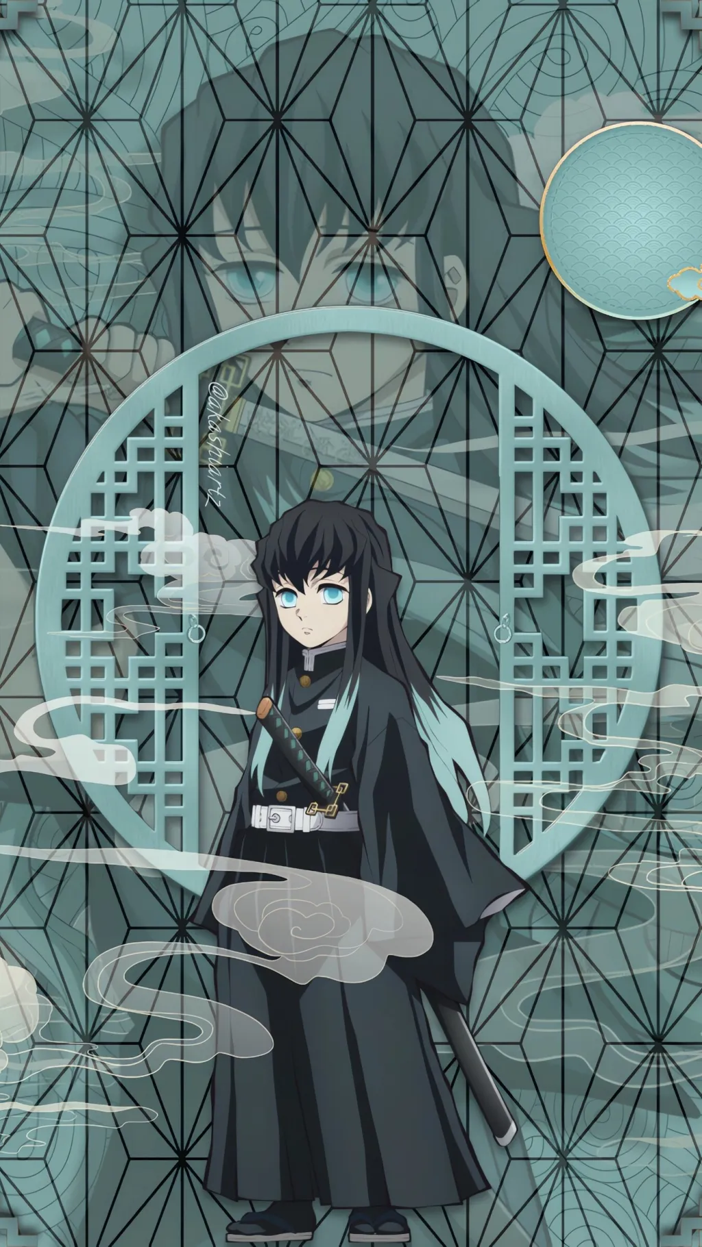 ai character: Muichiro Tokito background