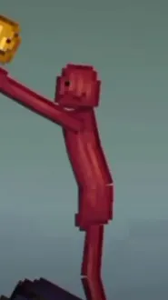 ai character: jelly man background