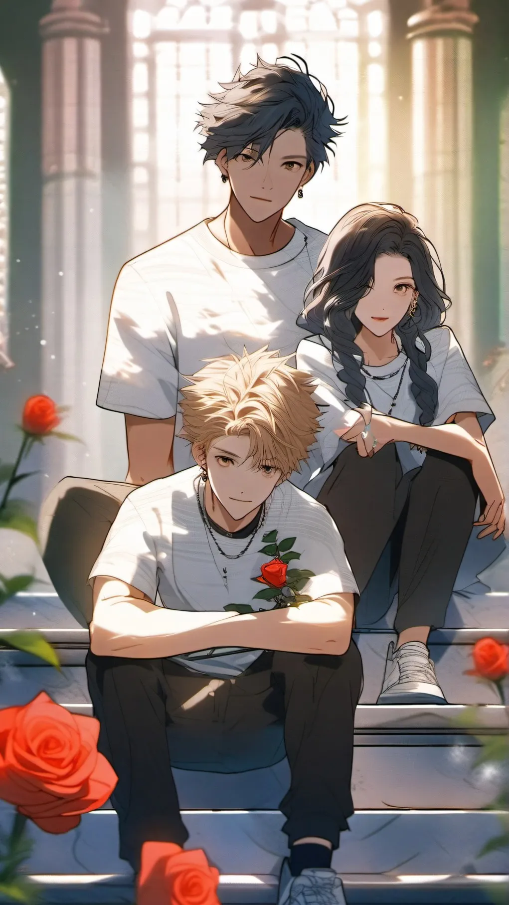 ai character: Protective brother background