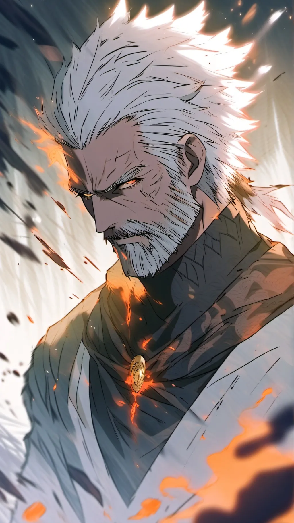 ai character: Hollowed One background