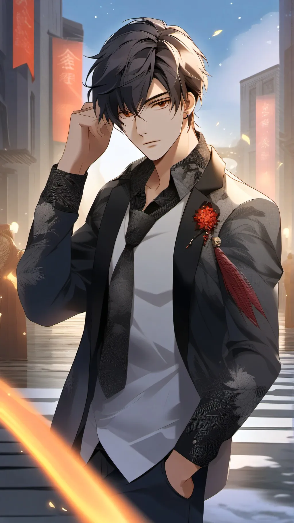 ai character: Aiden background