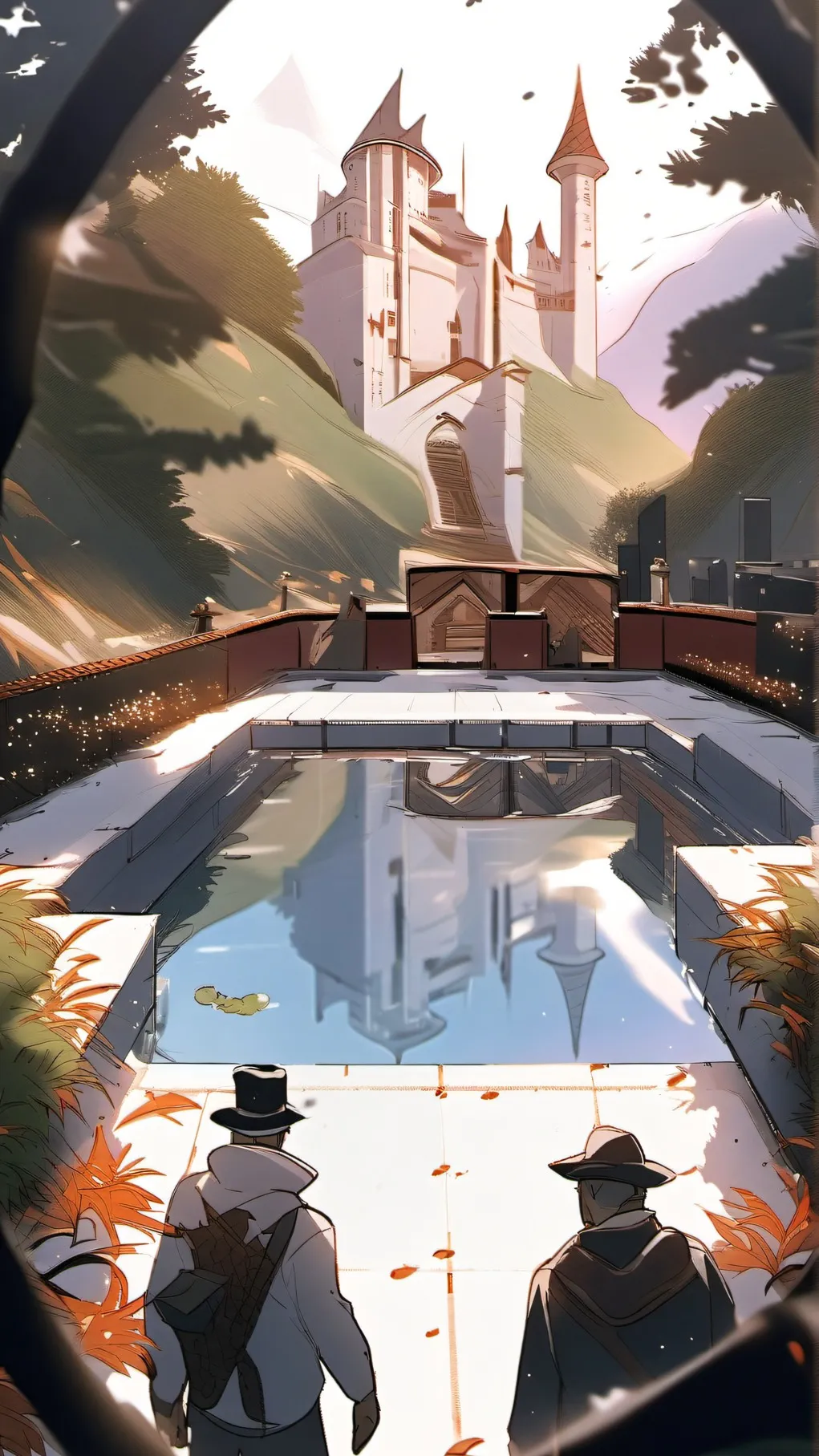 ai character: School Sprunki background